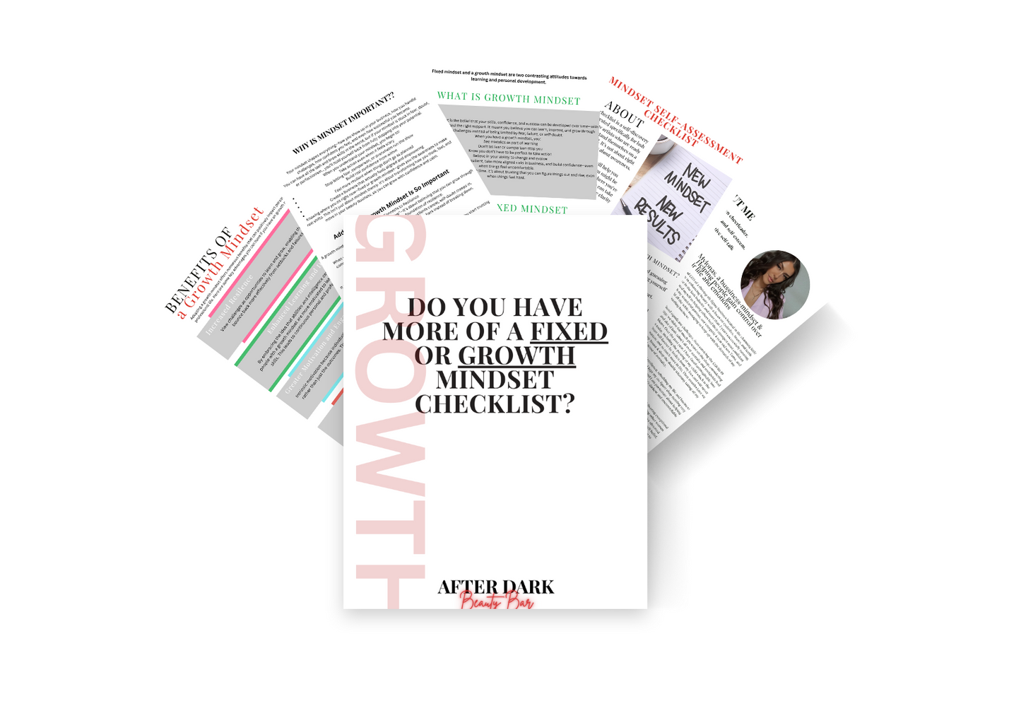 DO YOU HAVE MORE OF A FIXED OR GROWTH MINDSET CHECKLIST?